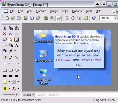HyperSnap-DX 5.63.02 screenshot