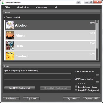 I-Doser V5 5.3 screenshot