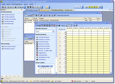 i3 System 1 Free Organizer 2007 screenshot