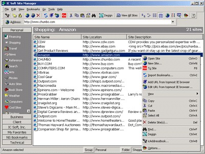IC Soft Site Manager V1.8.5 screenshot