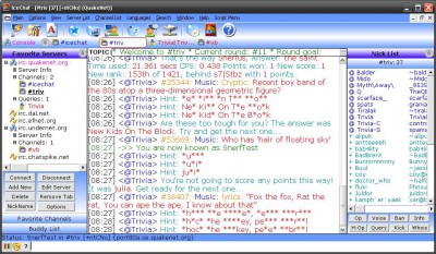 IceChat IRC Client 7.63 screenshot