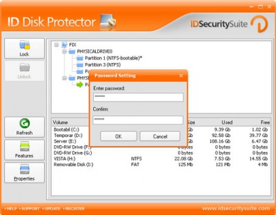 ID Disk Protector 1.2 screenshot