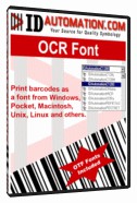 IDAutomation OCR-A and OCR-B Font Advantage Packag 6.11 screenshot