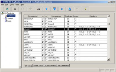 IGS-Replicator 2.5 screenshot