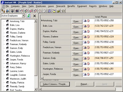 iHR Software 3.0 screenshot
