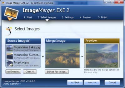 Image Merger .EXE v2 2.0.0.1 screenshot