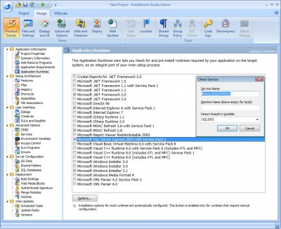 InstallAware Studio Admin Install Builder X2 screenshot