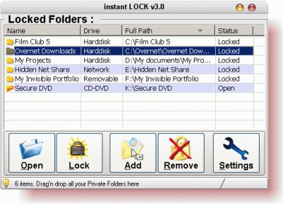 Instant LOCK : Hide & Lock, File-Folders 2.5.6 screenshot