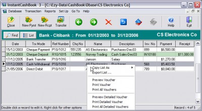 InstantCashBook 3.04.4 screenshot
