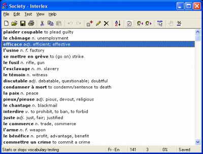 Interlex 2.5.0.7 screenshot