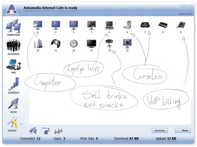 Internet Cafe Software 10.1.0 screenshot