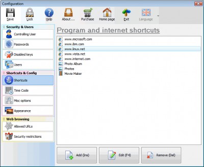 Internet Kiosk Pro 7.7 screenshot