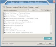 Internet Utility - Privacy Protector 3.00 screenshot