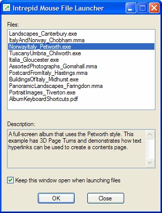 Intrepid Mouse File Launcher 1.0 screenshot