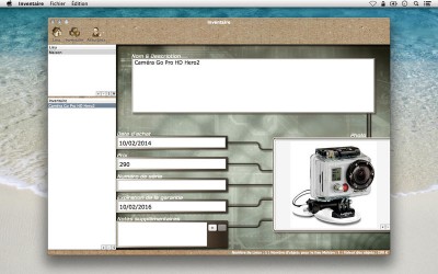 Inventaire 1.0.0 screenshot