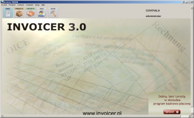 Invoicer 3.801 screenshot