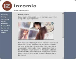 Inzomia Web trial 1.0 screenshot