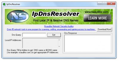 IpDnsResolver 1.4.5 screenshot