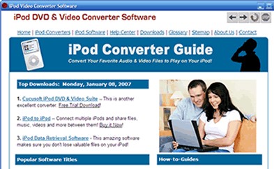 iPod Video Converters 2.0 screenshot