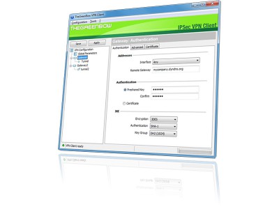 IPSec VPN Client 5.5 screenshot