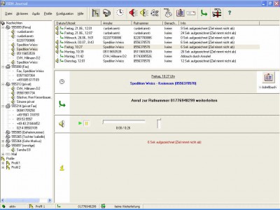 Isdn-Zentrale 3.0 screenshot