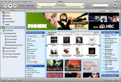 iTunes 7.2 screenshot