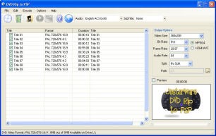 Jesterware DVD Rip to PSP 2.01 screenshot