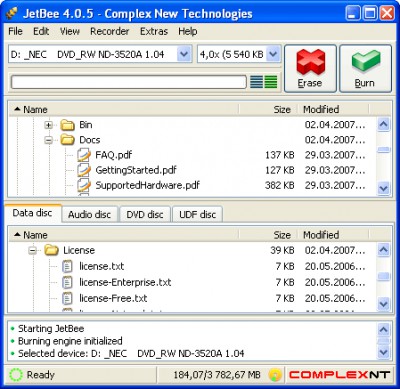 JetBee FREE 5.1.2 screenshot