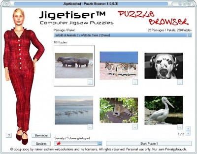 Jigetiser(tm) - Animals 2 Package 1.0.0.31 screenshot