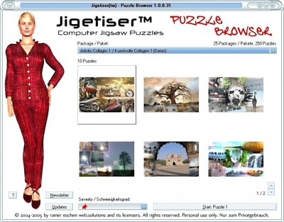 Jigetiser(tm) - Collages 1 Package 1.0.0.31 screenshot