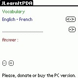 JLearnItPDA 2.1 screenshot