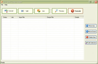 Join/Splt/Convert Video Files 2011.1105 screenshot