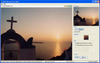 JPEG Recovery Professional 6.0 screenshot