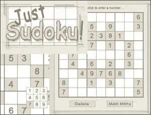 Just Sudoku 1.0 screenshot