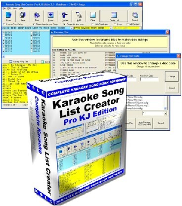 Karaoke Song List Creator 2006 2006 screenshot