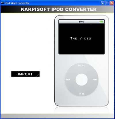 KarpiSoft iPOD Converter 1.0 screenshot