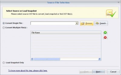 Kernel Exchange OST Recovery Software 15.9 screenshot