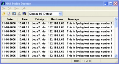 Kiwi Syslog Daemon 8.2 screenshot