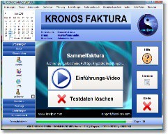 Kronos Faktura 7.45 screenshot