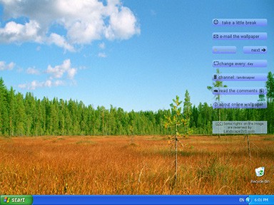Landscapes Online Wallpaper 3.5 screenshot