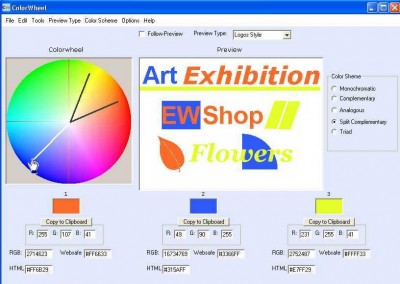 Life Software Colorwheel 1.0 screenshot