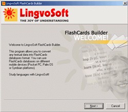 LingvoSoft FlashCards Builder 1.2.12 screenshot