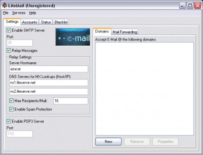 LiteMail 2.6 screenshot