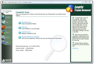 Loaris Trojan Remover 3.1.6 screenshot