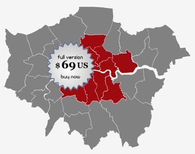 Locator Map of the London Boroughs 1.1 screenshot