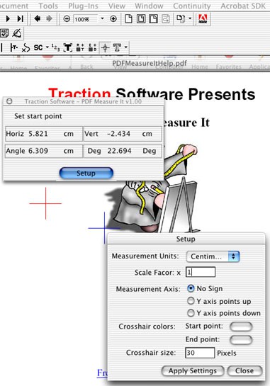 Mac PDF Measure It 1.01 screenshot