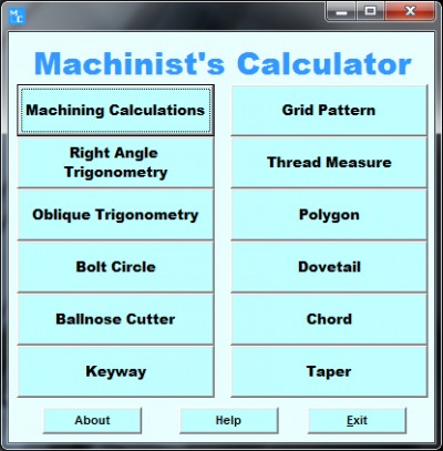 Machinist Calculator 7.10.0 screenshot