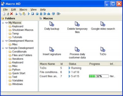 Macro MD 1.5.3179 screenshot