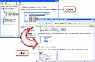 Macrobject CHM-2-HTML 2007 Professional 2007.13.60 screenshot