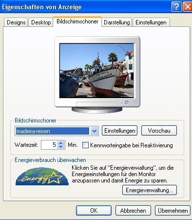 Madeira Screensaver 2007 1.0.1 screenshot